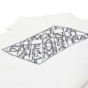 ViaMonte Shop | Emporio Armani t-shirt baby boy bianca in cotone