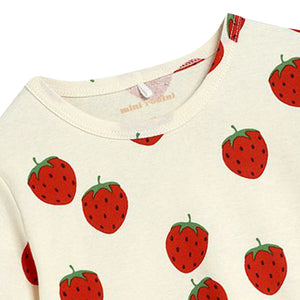 ViaMonte Shop | Mini Rodini t-shirt baby girl in cotone organico stampato