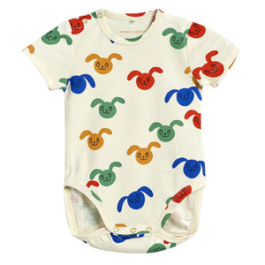 ViaMonte Shop | Mini Rodini body baby girl in cotone organico stampato