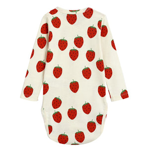 ViaMonte Shop | Mini Rodini body baby girl in cotone organico stampato