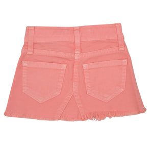 ViaMonte Shop | Miss Blumarine gonna baby girl salmone in denim in cotone