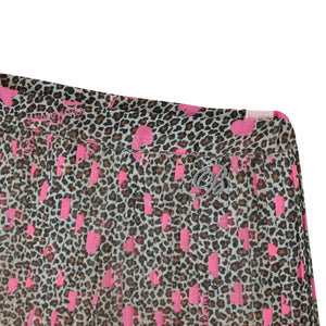 ViaMonte Shop | Miss blumarine pantalone bambina con stampa animalier in viscosa