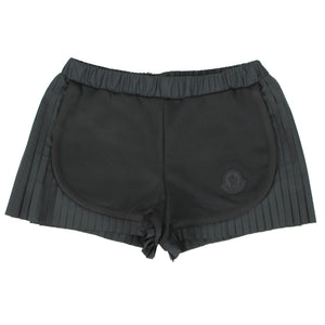 ViaMonte Shop | Moncler Enfant shorts teen nero in misto cotone