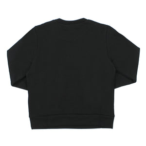 ViaMonte Shop | N°21 felpa bambina nera in cotone