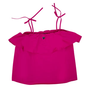 ViaMonte Shop | Twin Set bambina top fucsia in cotone