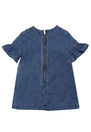 ViaMonte Shop | Diesel Kid abito Delasib neonata in denim di cotone