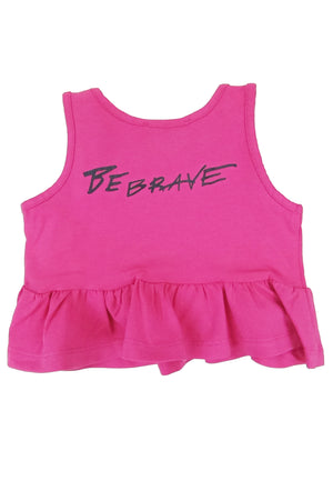 ViaMonte Shop | Diesel Kid top fucsia neonata in jersey di cotone