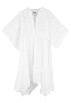 ViaMonte Shop | Dondup abito ampio check ragazza in popeline di cotone