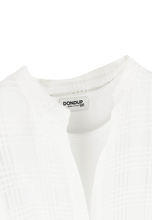 ViaMonte Shop | Dondup abito ampio check ragazza in popeline di cotone