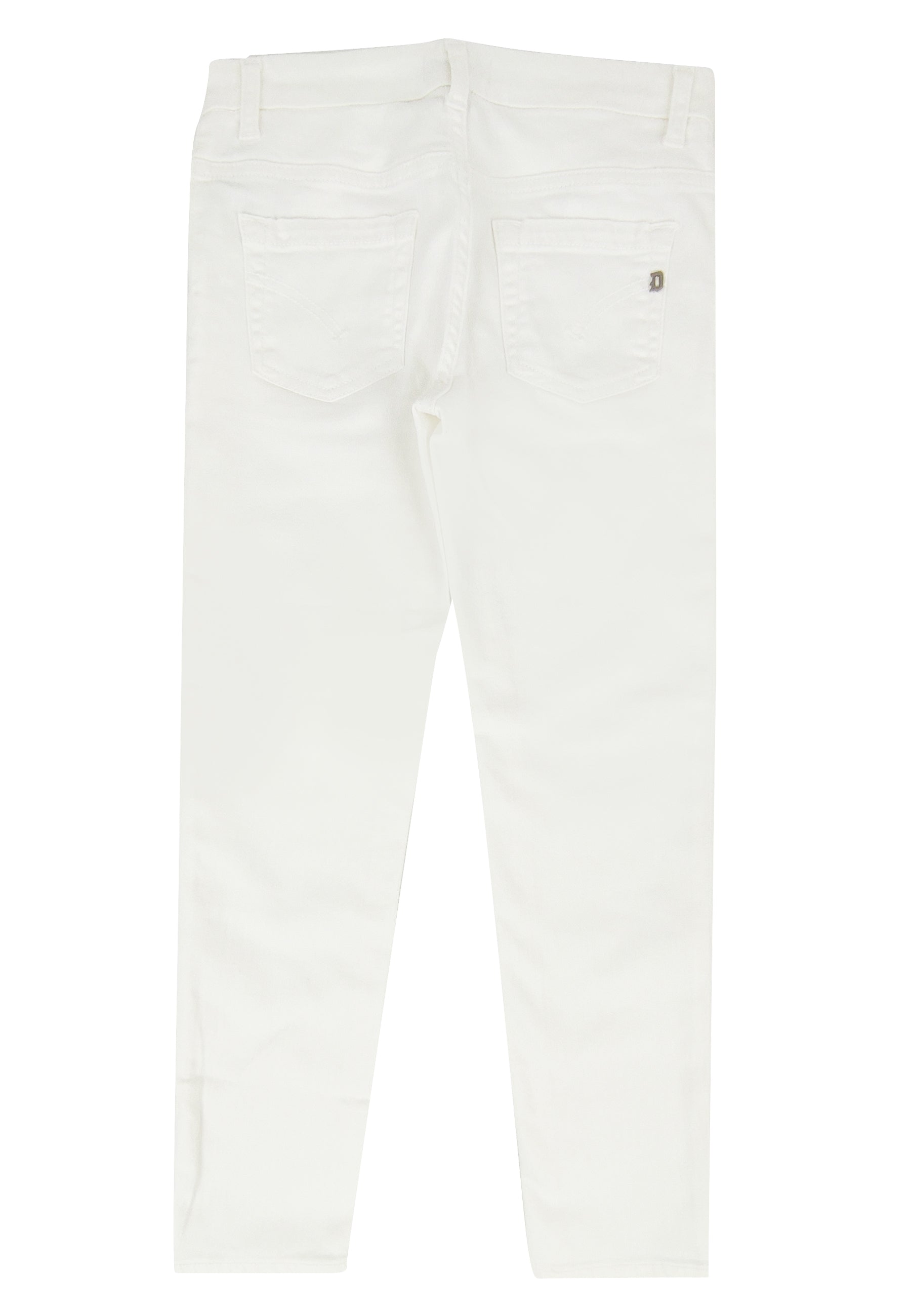 ViaMonte Shop | Dondup pantalone Premier panna ragazzo in cotone stretch