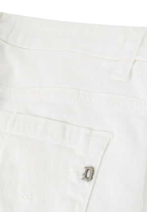 ViaMonte Shop | Dondup pantalone Premier panna ragazzo in cotone stretch