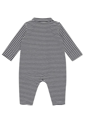ViaMonte Shop | Emporio Armani tutina baby boy a righe in jersey di cotone