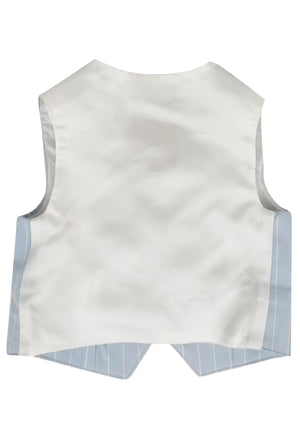 ViaMonte Shop | Fay gilet monopetto a righe neonato in misto cotone