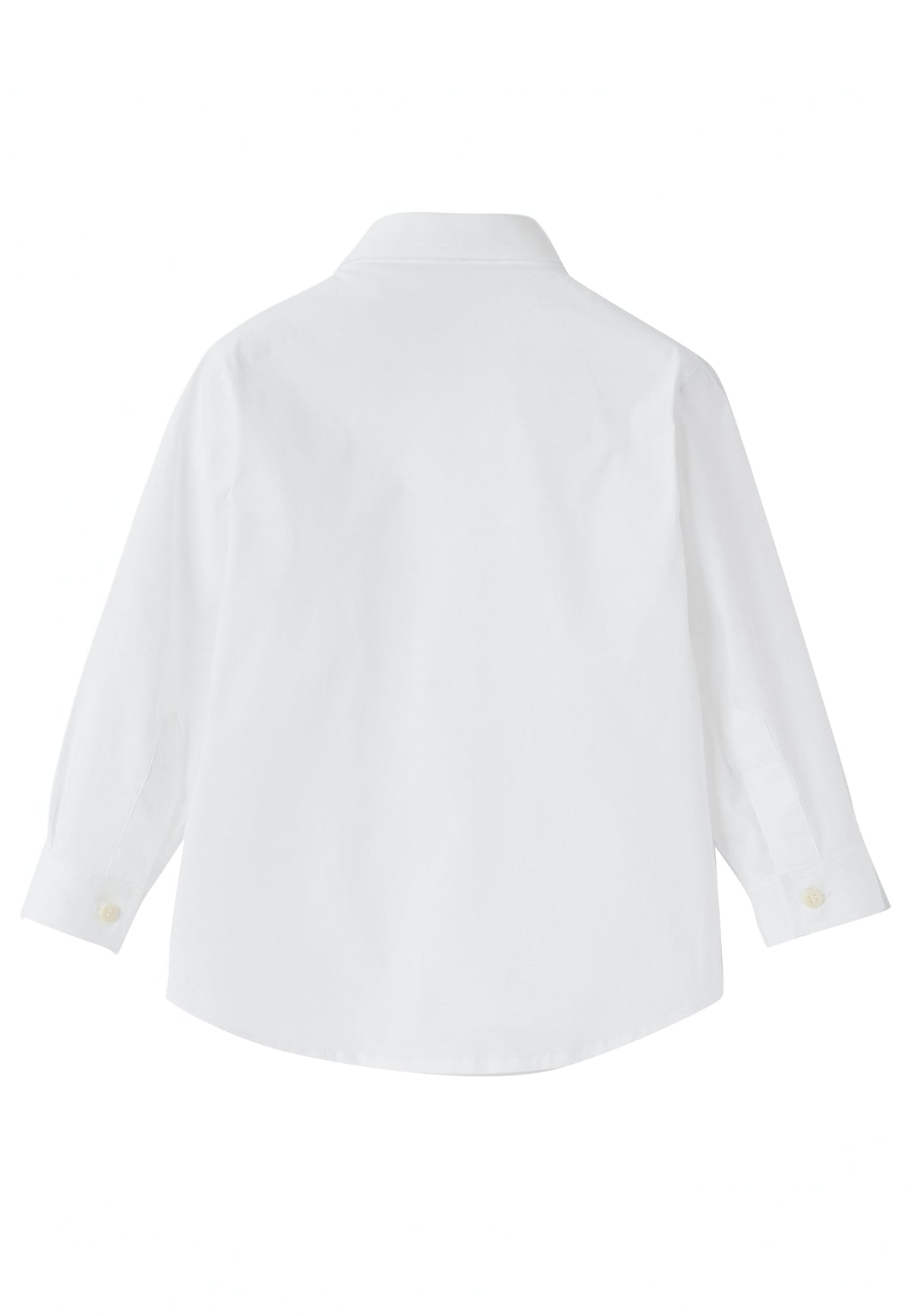 ViaMonte Shop | Il Gufo camicia bianca neonato in cotone stretch
