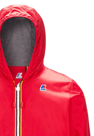 ViaMonte Shop | K-Way giacca Jacques nylon jersey rossa bambino in nylon