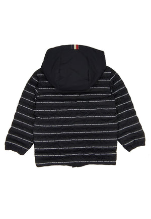 ViaMonte Shop | Moncler Enfant giacca blu bambino in nylon