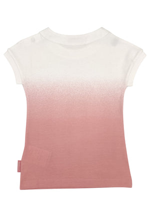 ViaMonte Shop | Moncler Enfant abito panna bambina in jersey di cotone