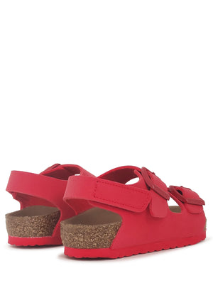 Birkenstock kids sandali Milano kids hl rossi bambino | ViaMonte Shop