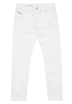 ViaMonte Shop | Diesel Kid jeans bianco 1995-j bambino in denim