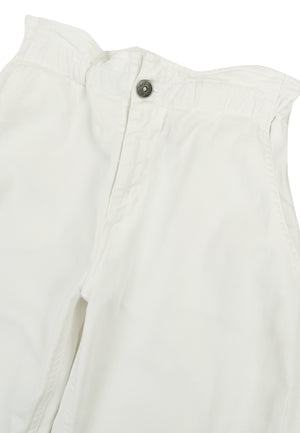 ViaMonte Shop | Dondup kids jeans Bacoon bianco ragazza in denim di cotone
