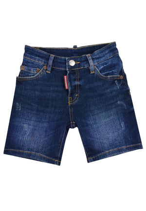 ViaMonte Shop | Dsquared2 bermuda blu ragazzo in denim