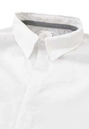 ViaMonte Shop | Eleventy camicia bianca ragazzo in cotone