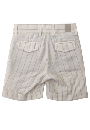 ViaMonte Shop | Eleventy bermuda beige bambino in misto lino