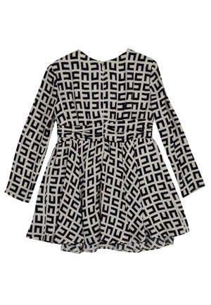 ViaMonte Shop | Elisabetta Franchi vestito burro bambina in georgette
