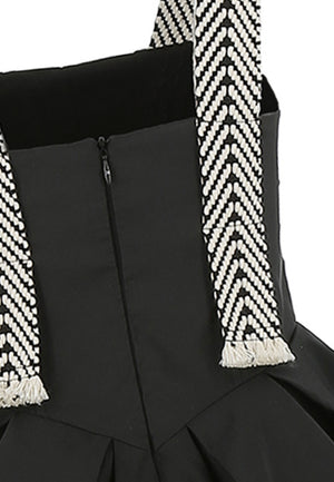 ViaMonte Shop | Elisabetta Franchi vestito nero bambina