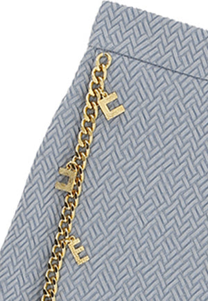ViaMonte Shop | Elisabetta Franchi gonna carta da zucchero ragazza in misto viscosa