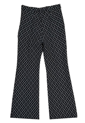 ViaMonte Shop | Elisabetta Franchi La Mia Bambina pantalone bambina nero in crepe con stampa