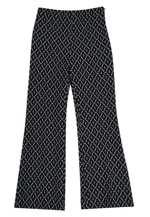 ViaMonte Shop | Elisabetta Franchi La Mia Bambina pantalone bambina nero in crepe con stampa