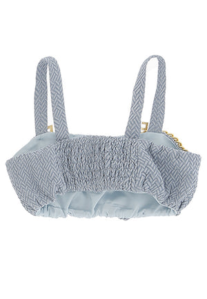 ViaMonte Shop | Elisabetta Franchi top carta da zucchero bambina in misto viscosa