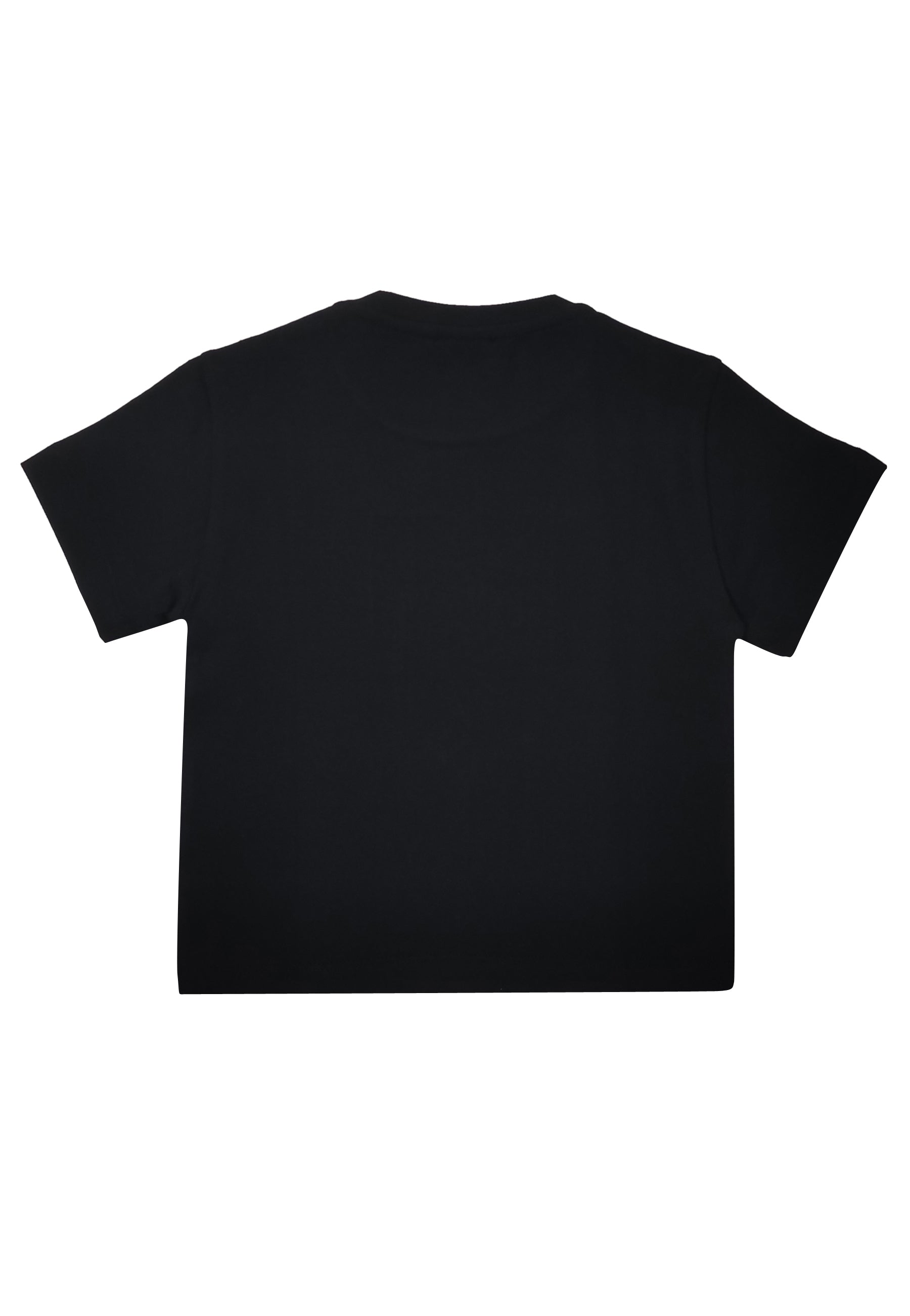 ViaMonte Shop | Elisabetta Franchi t-shirt nera bambina in cotone