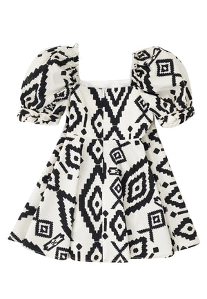ViaMonte Shop | Elisabetta Franchi vestito bianco neonata in cotone