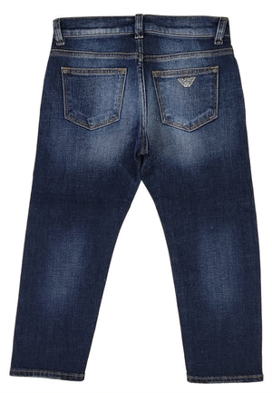 ViaMonte Shop | Emporio Armani jeans bambino in denim di cotone