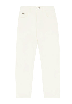 ViaMonte Shop | Emporio Armani jeans ragazzo bianco in cotone