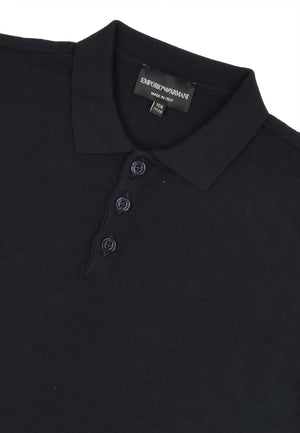 ViaMonte Shop | Emporio Armani polo blu ragazzo in viscosa