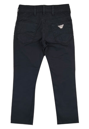 ViaMonte Shop | Emporio Armani pantalone bambino blu navy in cotone
