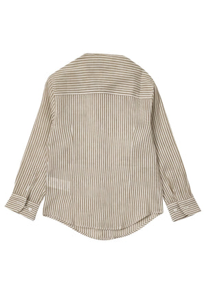 ViaMonte Shop | Fay camicia a righe ragazzo in misto lino