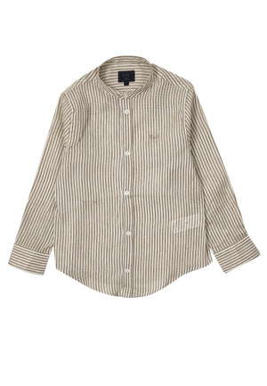 ViaMonte Shop | Fay camicia a righe ragazzo in misto lino