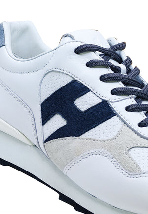 ViaMonte Shop | Hogan Junior sneakers bianche bambino in pelle