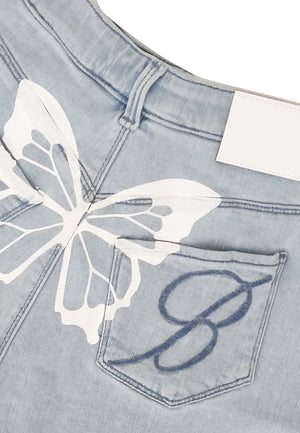 ViaMonte Shop | Miss Blumarine shorts bambina in denim