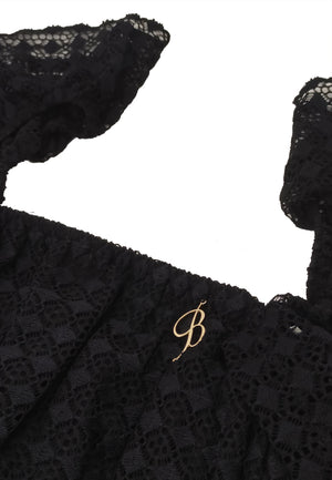 ViaMonte Shop | Miss Blumarine top nero ragazza