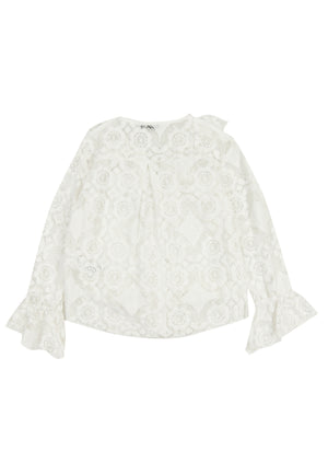 ViaMonte Shop | Patrizia Pepe camicia bianca bambina