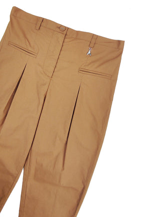 ViaMonte Shop | Patrizia Pepe pantalone marrone bambina in cotone