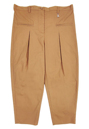ViaMonte Shop | Patrizia Pepe pantalone marrone bambina in cotone