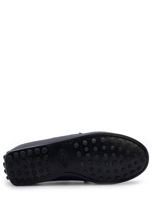 ViaMonte Shop | Tod's scarpe mocassino bambino blu in pelle
