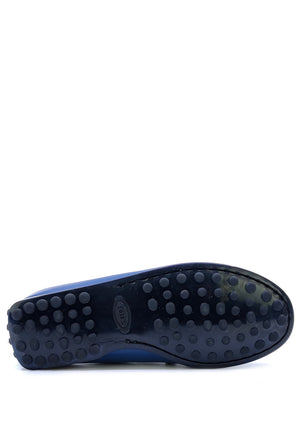 ViaMonte Shop | Tod's scarpe mocassino bambino blu in pelle