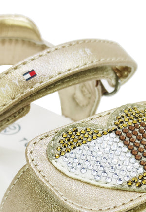 ViaMonte Shop | Tommy Hilfiger sandalo bambina oro